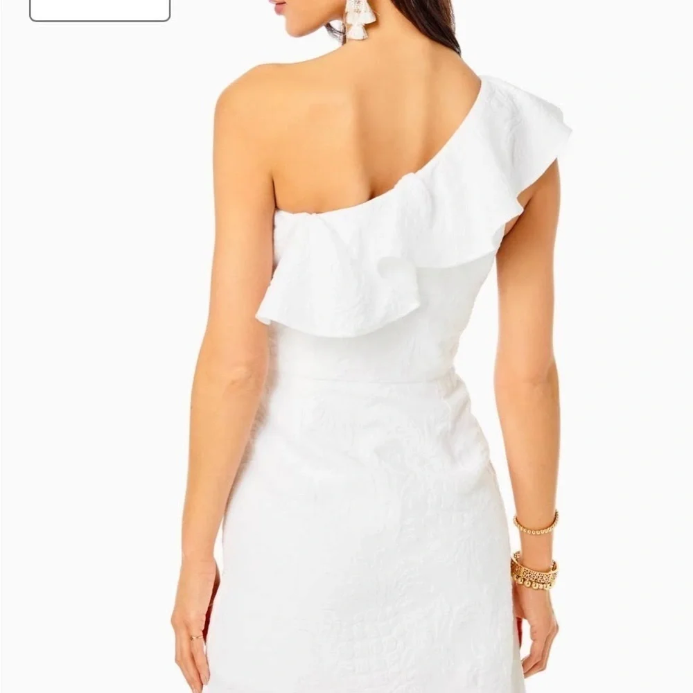 Lilly Pulitzer Kipton One Shoulder Romper 14 - Picture 6 of 10